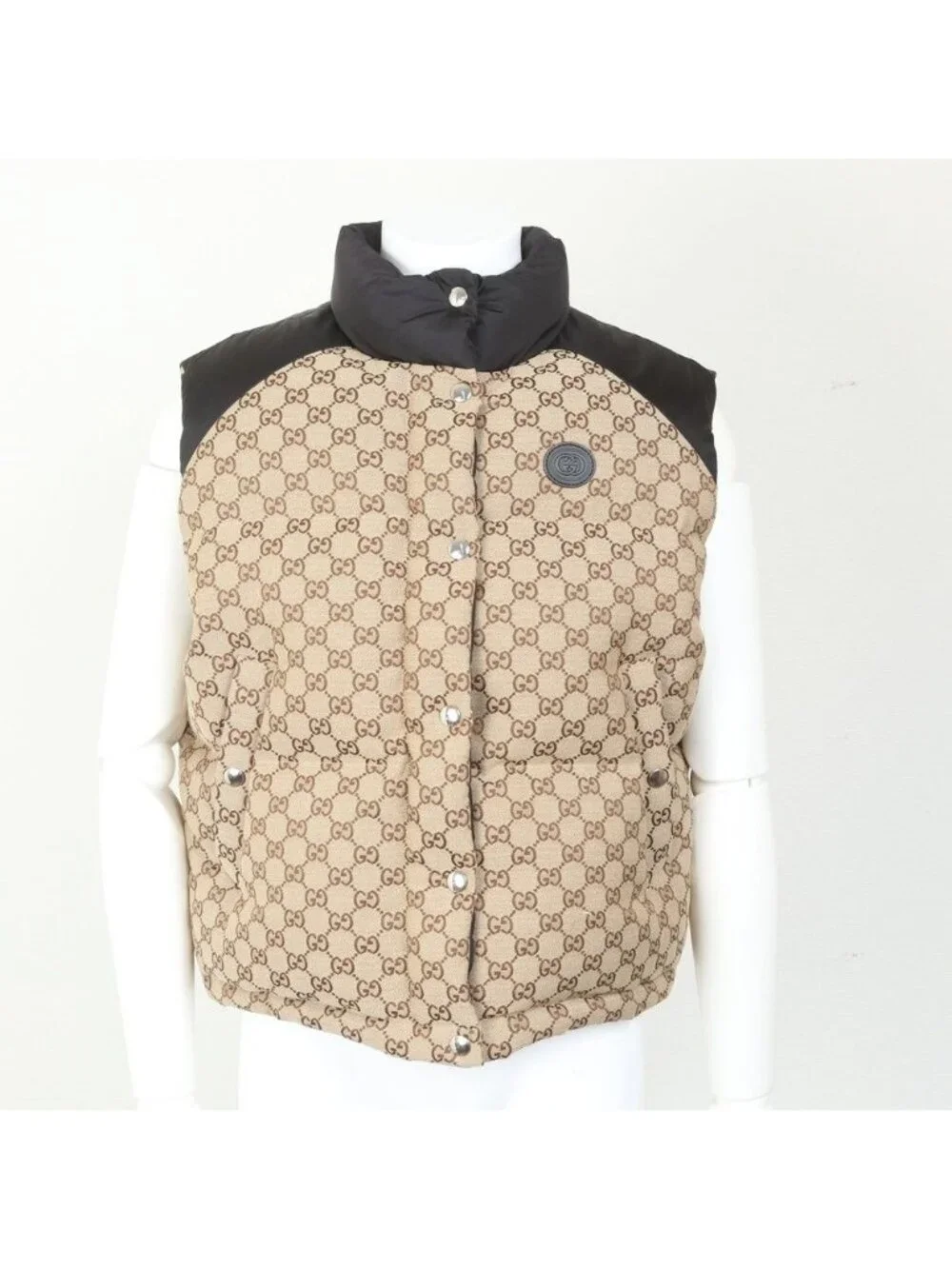 Gucci GG Canvas Down Vest 42 Jacket
